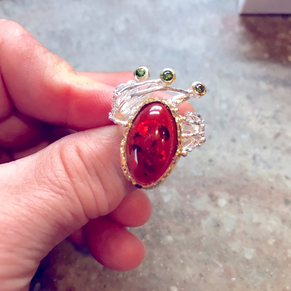 Beautiful sterling silver ring